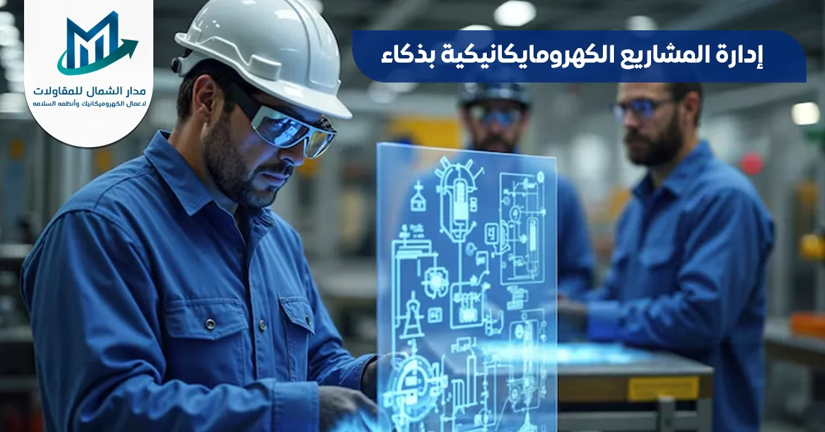من أعمال مدار الشمال للمقاولات