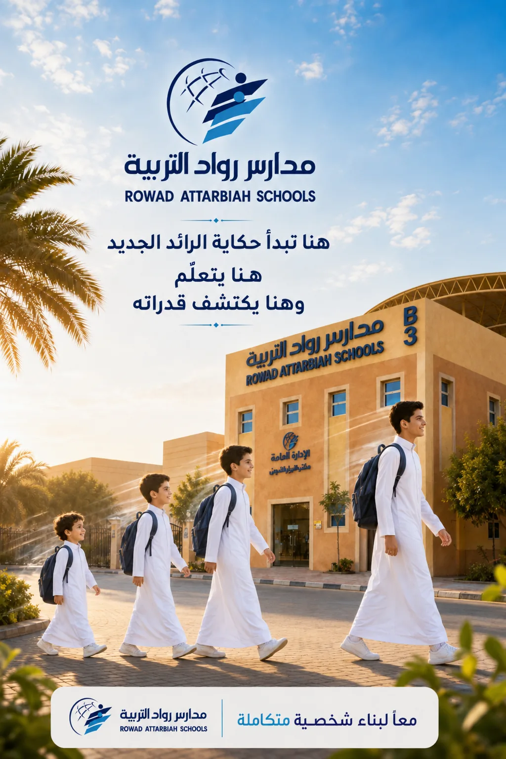 من أعمال مدارس رواد التربية